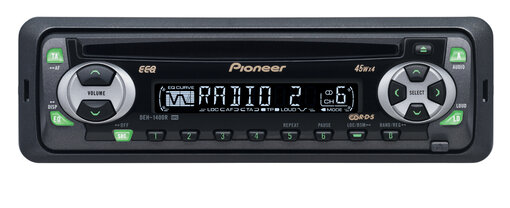 Poste Autoradio pioneer CD rds DEH 1400R - Équipement auto
