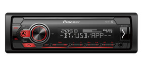 Pioneer 2-din USB/AUX/BT Voiture radioset pour Toyota Corolla Verso 04-09