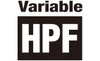 Justerbar HPF