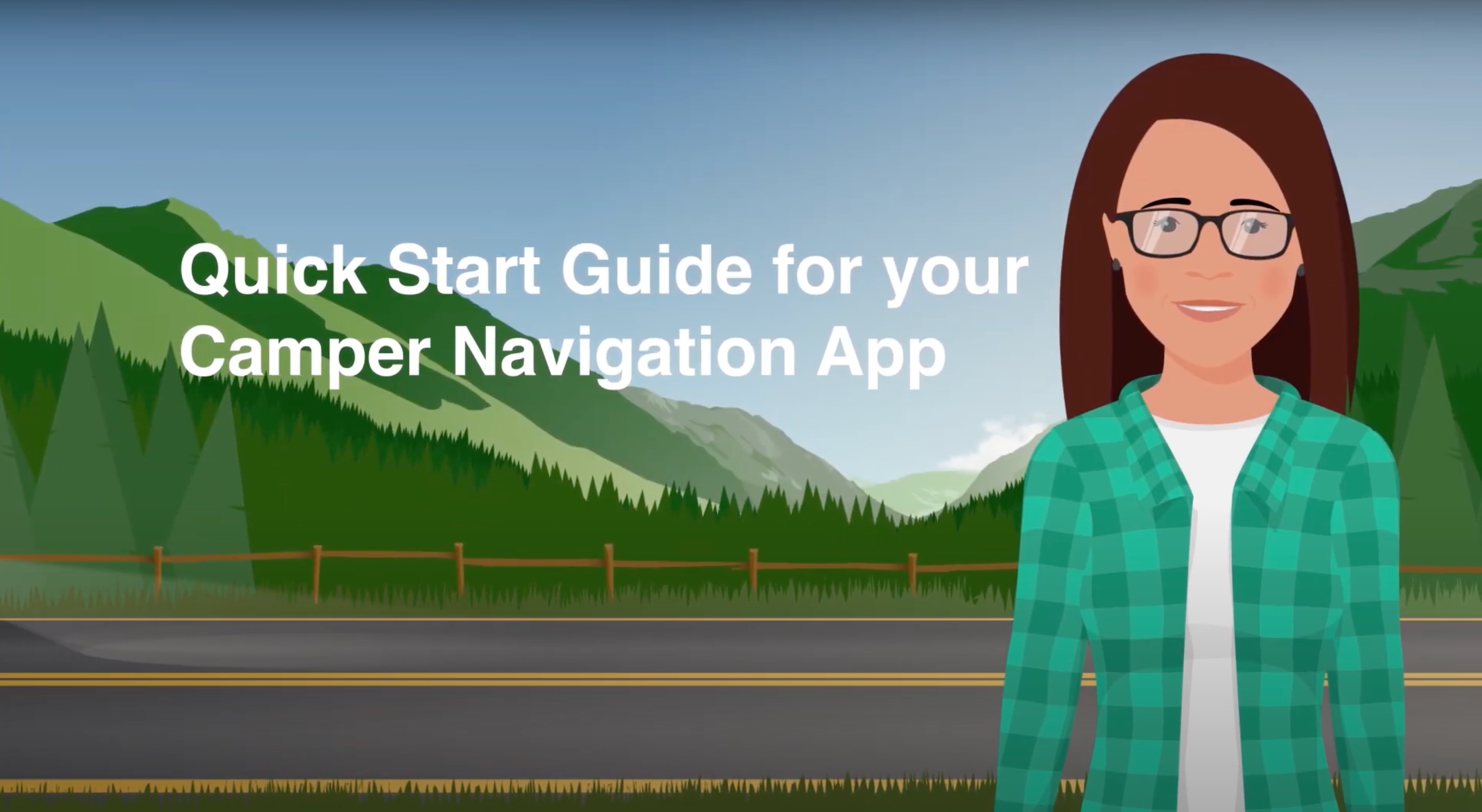 Campervan Navigation app